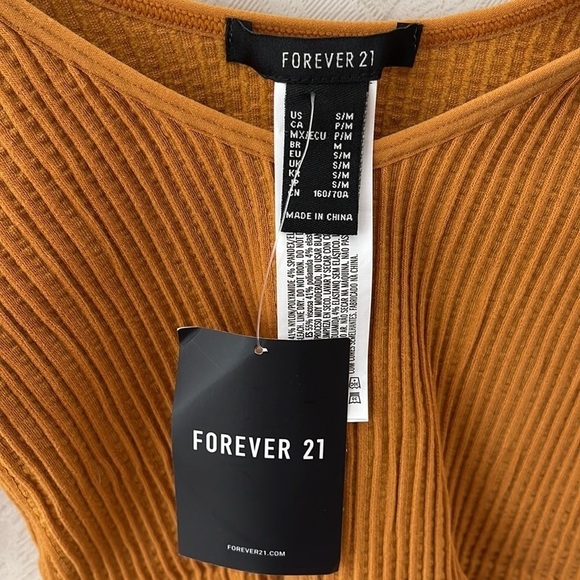 ❤️ 🆕 FOREVER 21 Top Size S - Picture 4 of 4